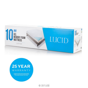 Lucid Gel Memory Foam Mattress Review