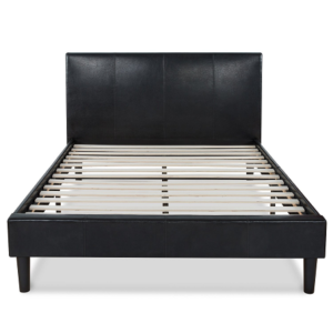 Zinus Faux Leather Upholstered Platform Bed Review